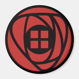 Íman Charles Rennie Mackintosh Arts & Artesanato