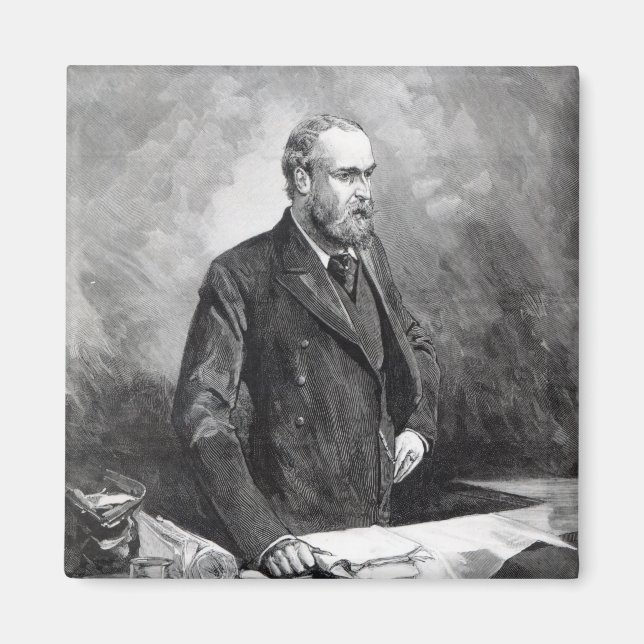Íman Charles Stewart Parnell (Frente)