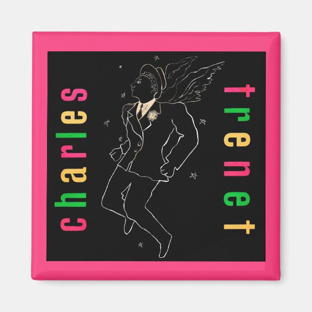 Íman Charles Trenet (Frente)