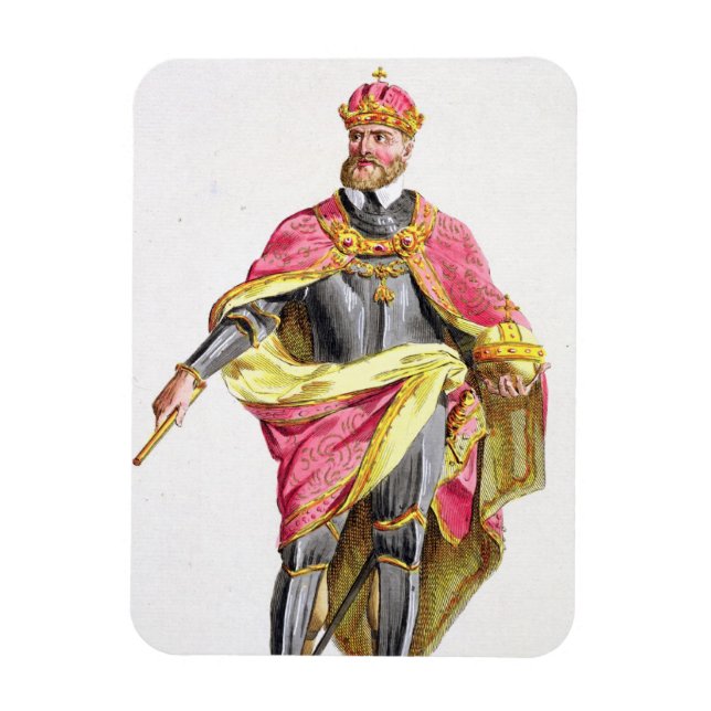 Íman Charles V (1500-58) de "Receuil des Estampes, re (Vertical)