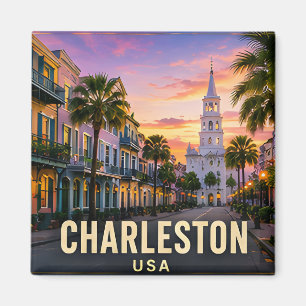 Íman Charleston Carolina do Sul Orla Histórica