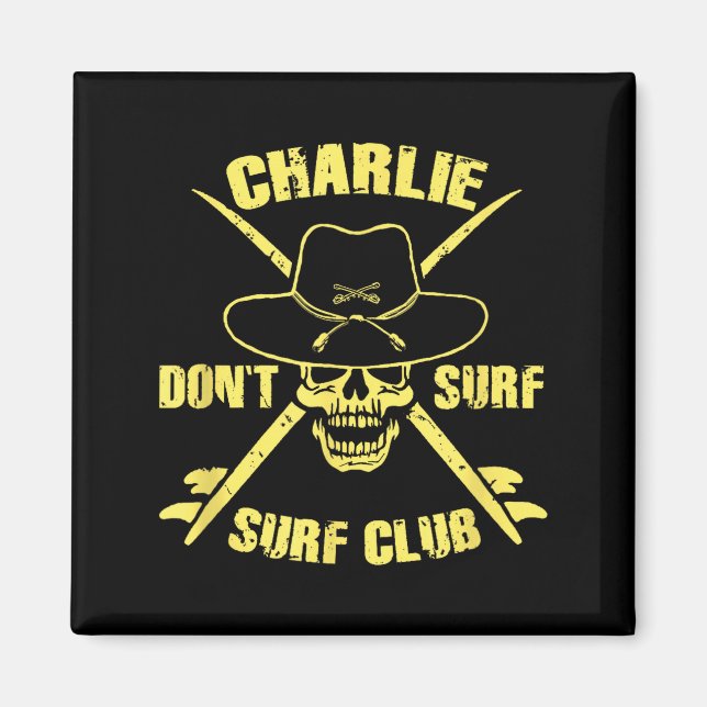 Íman Charlie Não Surfa  (Frente)