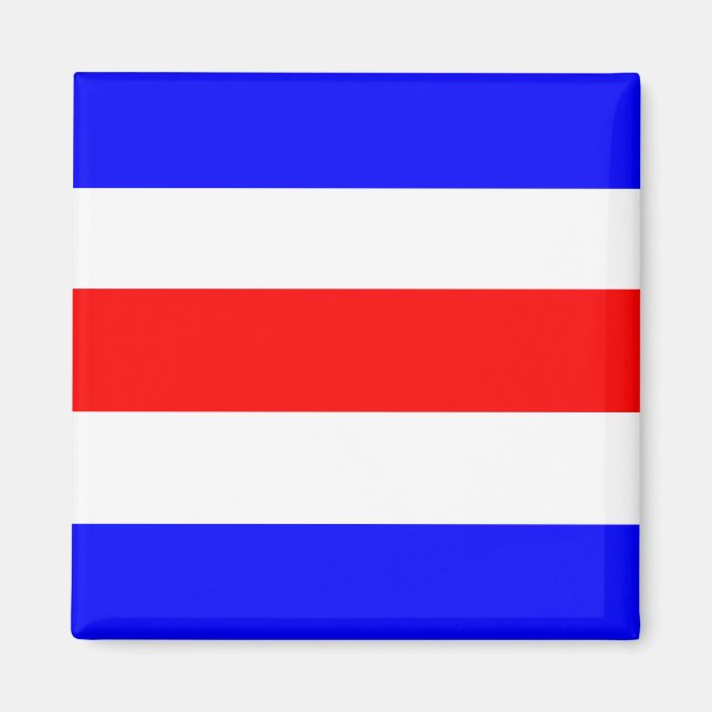 Íman Charlie Red White Blue (Frente)