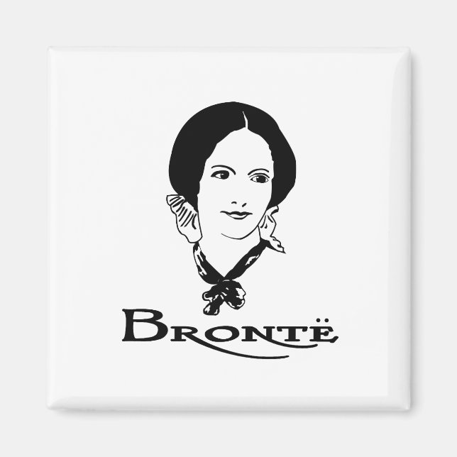 Íman Charlotte Bronte (Frente)