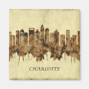 Íman Charlotte North Carolina Cityscape