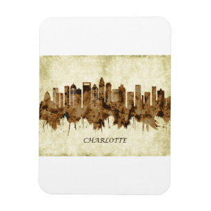 Íman Charlotte North Carolina Cityscape