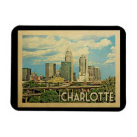 Charlotte North Carolina Viagens vintage