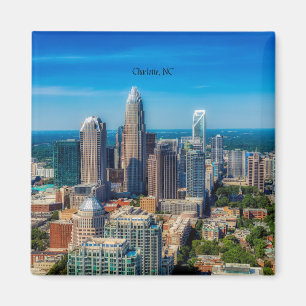 Íman Charlotte, paisagem urbana da Carolina do Norte