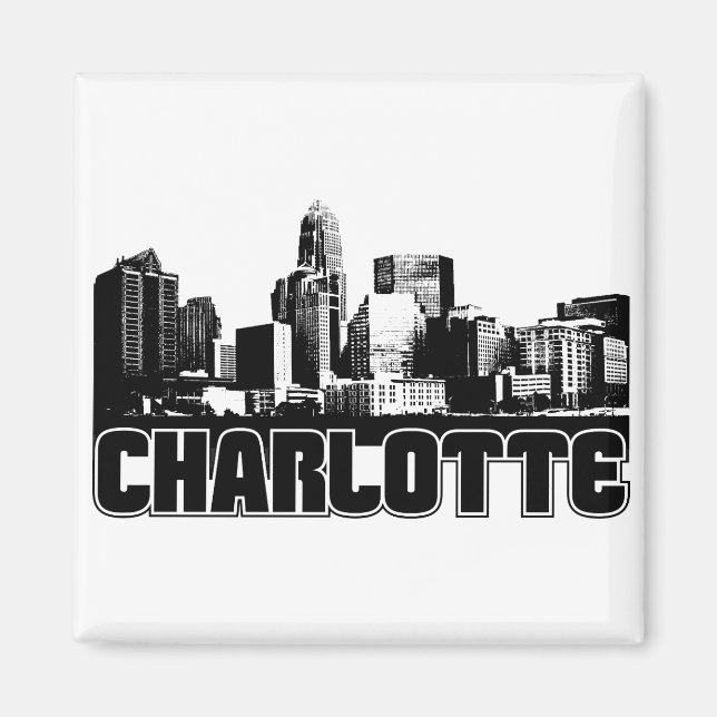 Íman Charlotte Skyline (Frente)