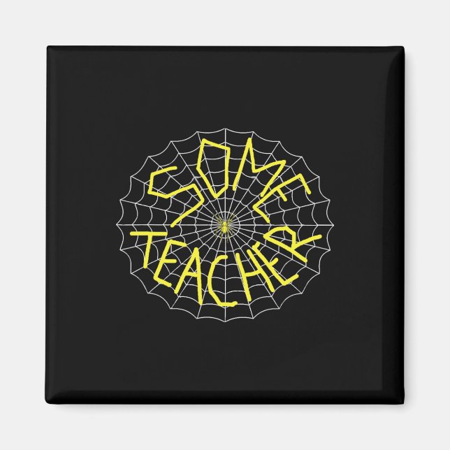 Íman Charlotte's Some Teacher Spider Web  (Frente)