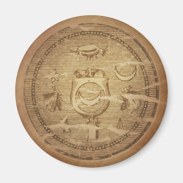 Íman Charme Egípcio Contra Anniquilação (Frente)