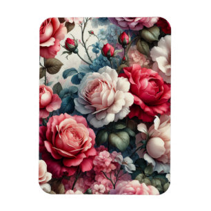Íman Charme Floral Rosa Atemporal