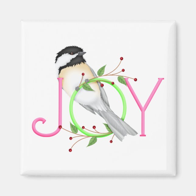 Íman Charmoso Chickadee "Alegria" (Frente)