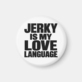 Íman Charque É Minha Linguagem do Amor Camisa Divertida
