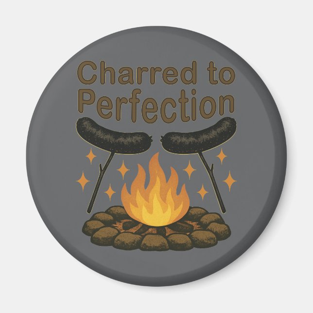 Íman Charred to Perfecny Campfire Hot Dog (Frente)
