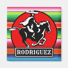 Íman Charro Horse, nome personalizado, sérvia mexicana 