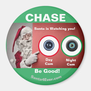 Íman CHASE Santa is Watching you! Day and Night