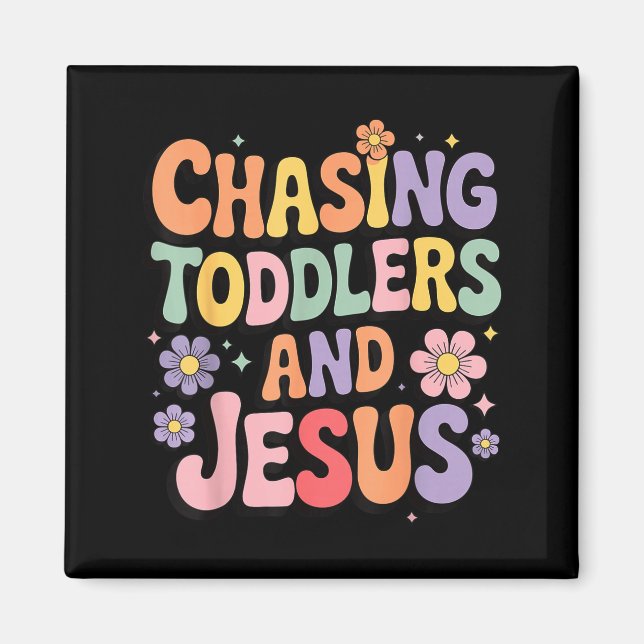 Íman Chasing Toddlers And Jesus  (Frente)