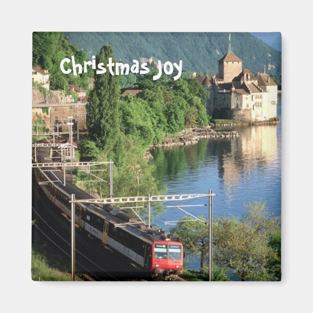 Íman Chateau Chinon, ao lado do lago Genebra 6 (Frente)