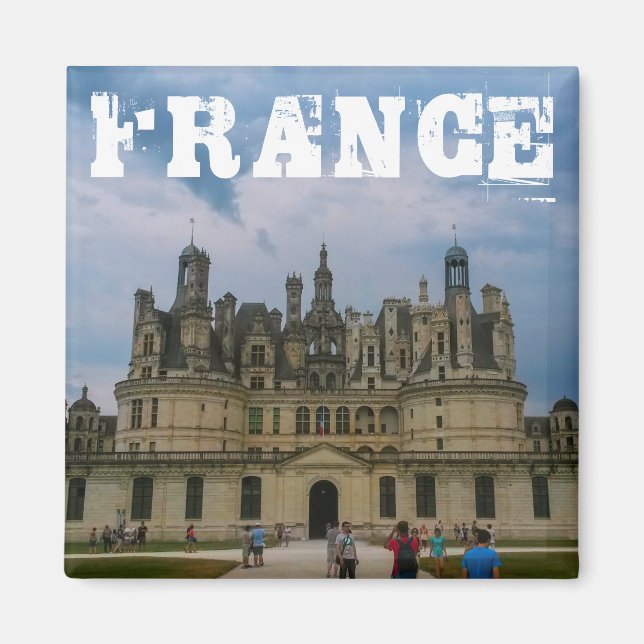 Íman Château de Chambord Castle Architecture França (Frente)