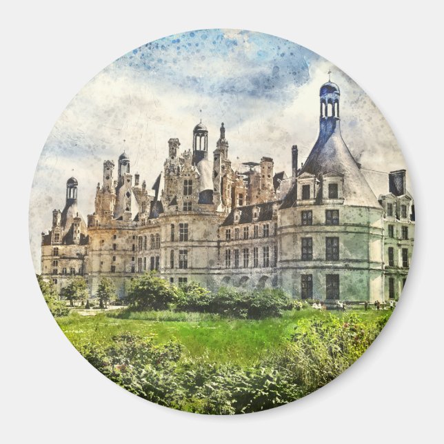 Íman Chateau de Chambord, França. (Frente)
