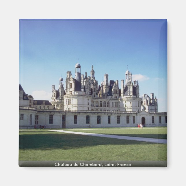 Íman Chateau de Chambord, Loire, França (Frente)