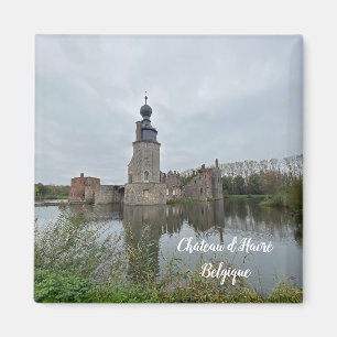 Íman Château d'Havré na viagem pela Bélgica