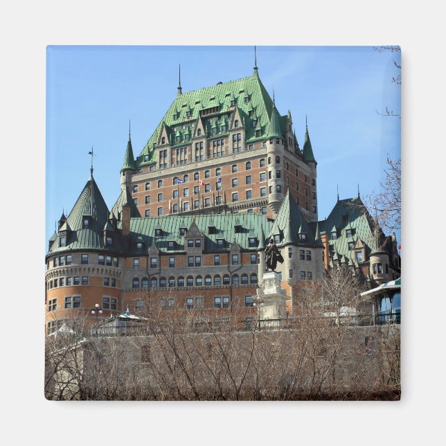 Íman Château Frontenac, Québec, Canadá (Frente)
