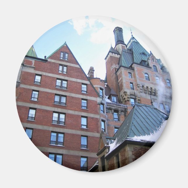 Íman Chateau Frontenac, Quebec, Canadá (Frente)