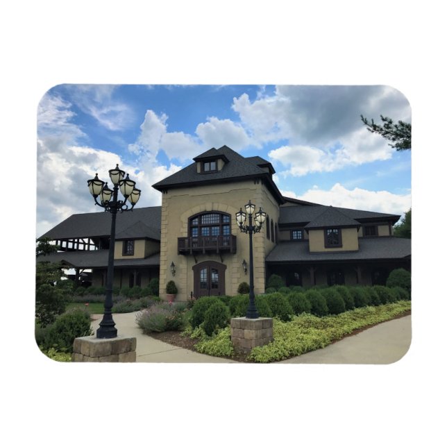 Íman Chateau Morrisette Winery, Floyd, Virgínia (Horizontal)