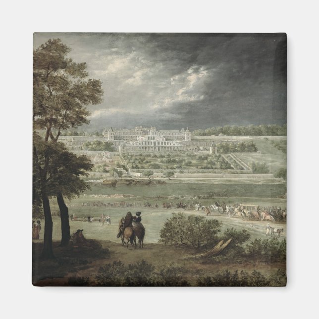 Íman Chateau-Neuf de Ruas. Germain-en-Laye em 1655 (Frente)