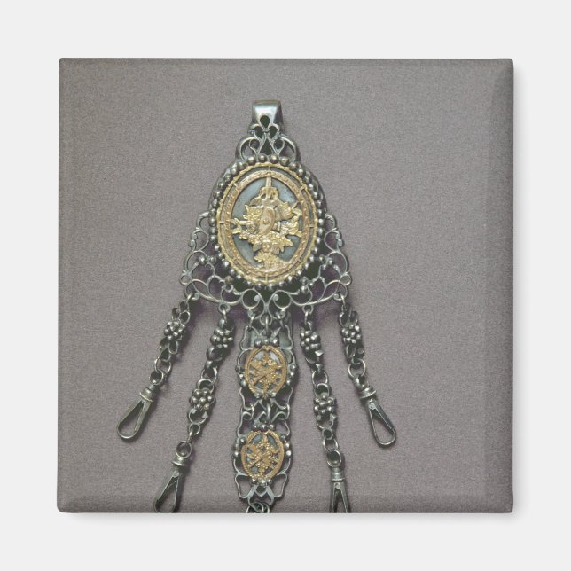 Íman Chatelaine, final do século XVIII (Frente)