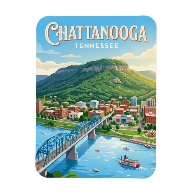 Íman Chattanooga, Tennessee (Vertical)