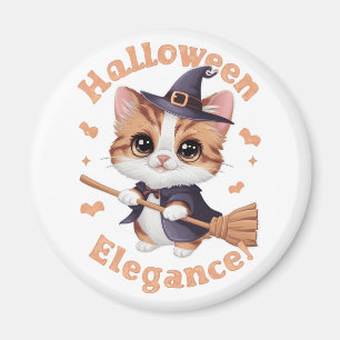 Íman Chausie Cat's Encantando o Halloween