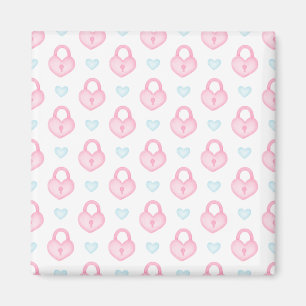 Íman Chave de Bloqueador Rosa de Amor para Padrão de Di