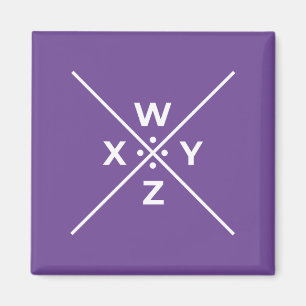 Íman Chave de codificação básica de caneta WXYZ (4 de 4