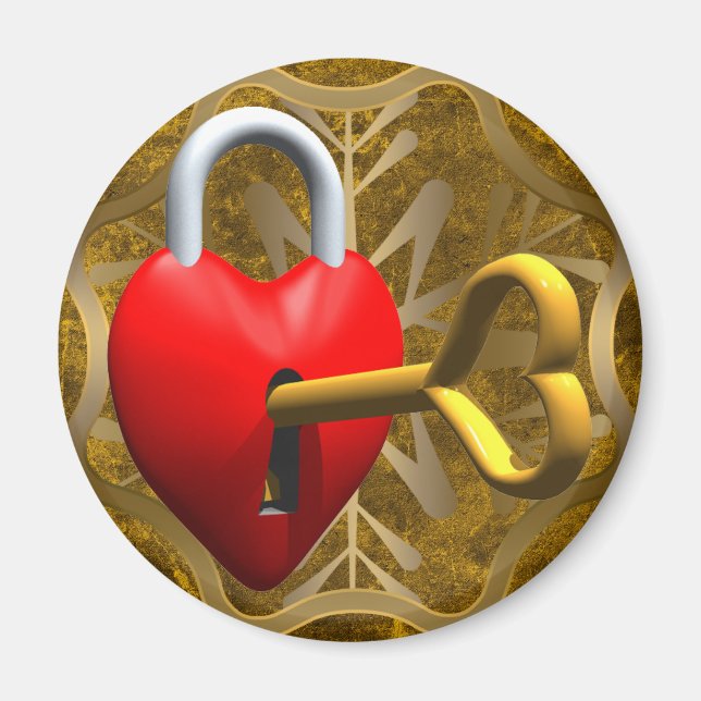 Íman Chave do Meu Coração (Frente)