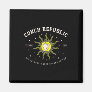 Íman Chave República Conch West Flórida Presente de Pes