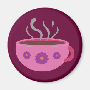 Íman Chávena de café quente