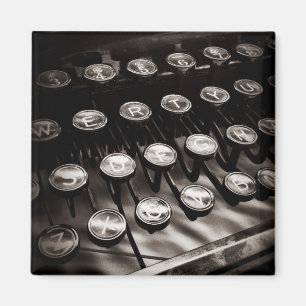 Íman Chaves de Máquina de Digitalização Vintage em P