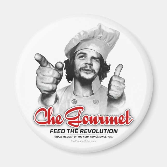 Íman Che Gourmet Alimenta O Magneto Che Guevara Da Revo (Frente)