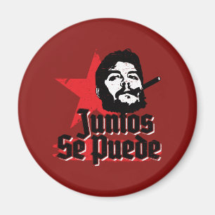 Íman Che Guevara Citação Revolucionária Juntos Se Puede