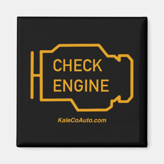 Íman Check Engine Magnet (Frente)