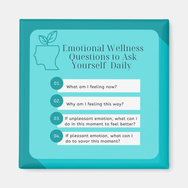 Íman Check-in de emoções (Frente)