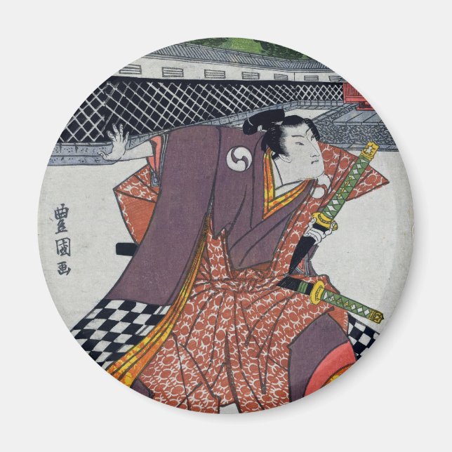 Íman Checker Samurai (Frente)