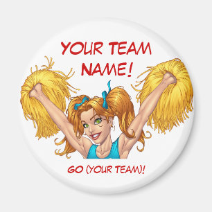 Íman Cheerleader Cheerhead Customizable Stuff