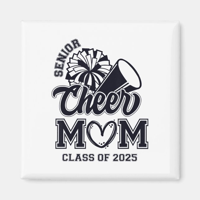 Íman Cheerleader De mais velho Mãe Cheer Cl De Graduaçã (Frente)