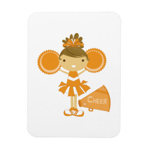 Íman Cheerleader na laranja
