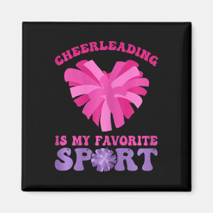 Íman Cheerleading É Meu Esporte Favorito - Cheer E Chee