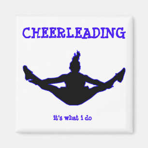 Íman Cheerleading: é o que eu faço a corrente chave d